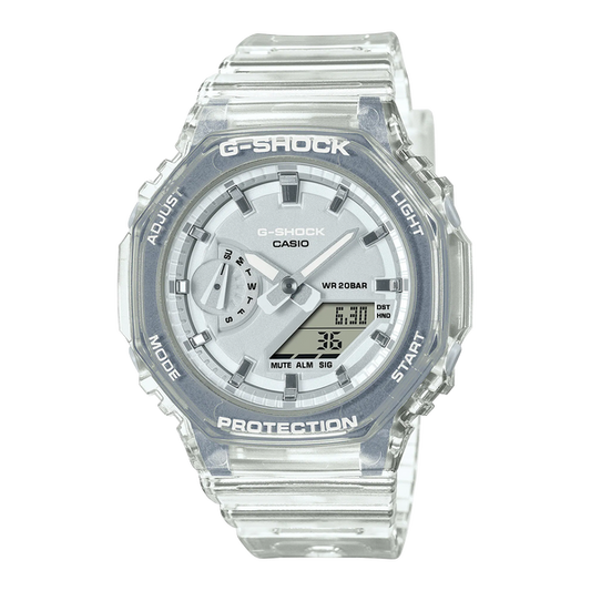 G-Shock GMAS2100SK7A Splash Clear Metallic Ana-Digi Mid-Size