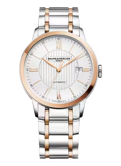 Automatic Watch, Date, 18k Pink Gold Capped - 40 mm 10217