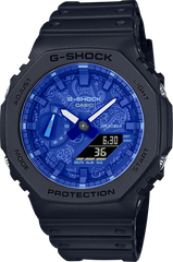 G-Shock GA2100BP-1A Blue Paisley Octagonal Casioak