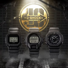 G-Shock DWE5657RE-1 40th Anniversary REMASTER Black Square