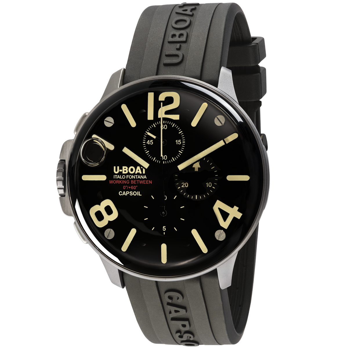 Uboat CAPSOIL CHRONO 45MM SS 8111/E