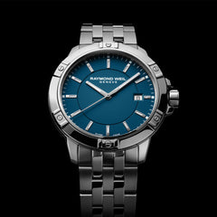 Tango Men's Quartz Blue Dial Bracelet Watch, 41mm 8160-ST-50041