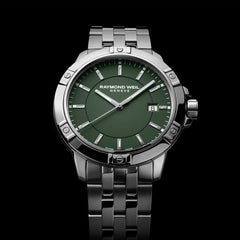 Tango Men's Quartz Green Dial Bracelet Watch, 41mm 8160-ST-52041