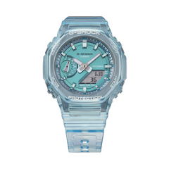 G-Shock GMAS2100SK2A Splash Clear Metallic Teal Casioak Mid-Size