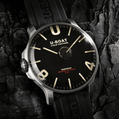 Uboat DARKMOON BLACK SS 8463/D