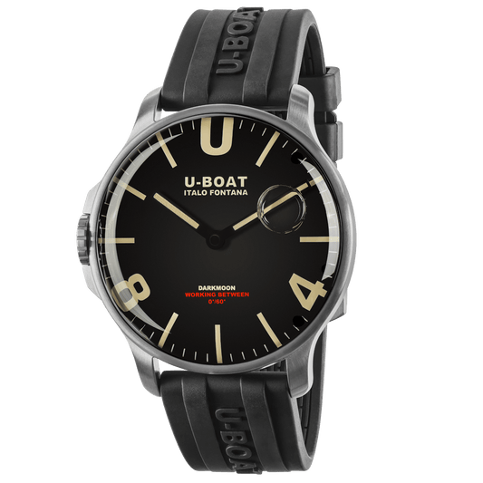 Uboat DARKMOON BLACK SS 8463/D