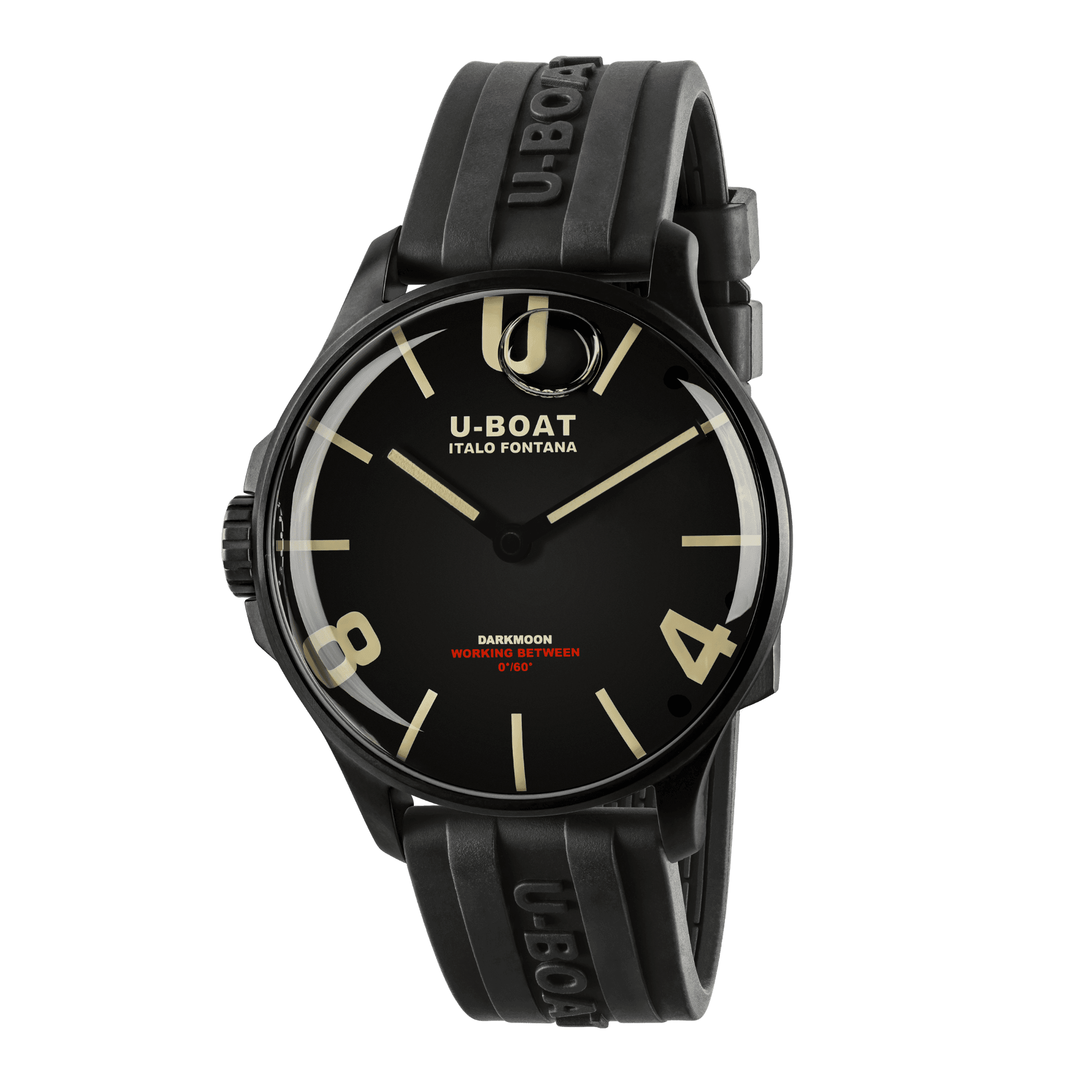 U-Boat Darkmoon Black Pvd 8464/D