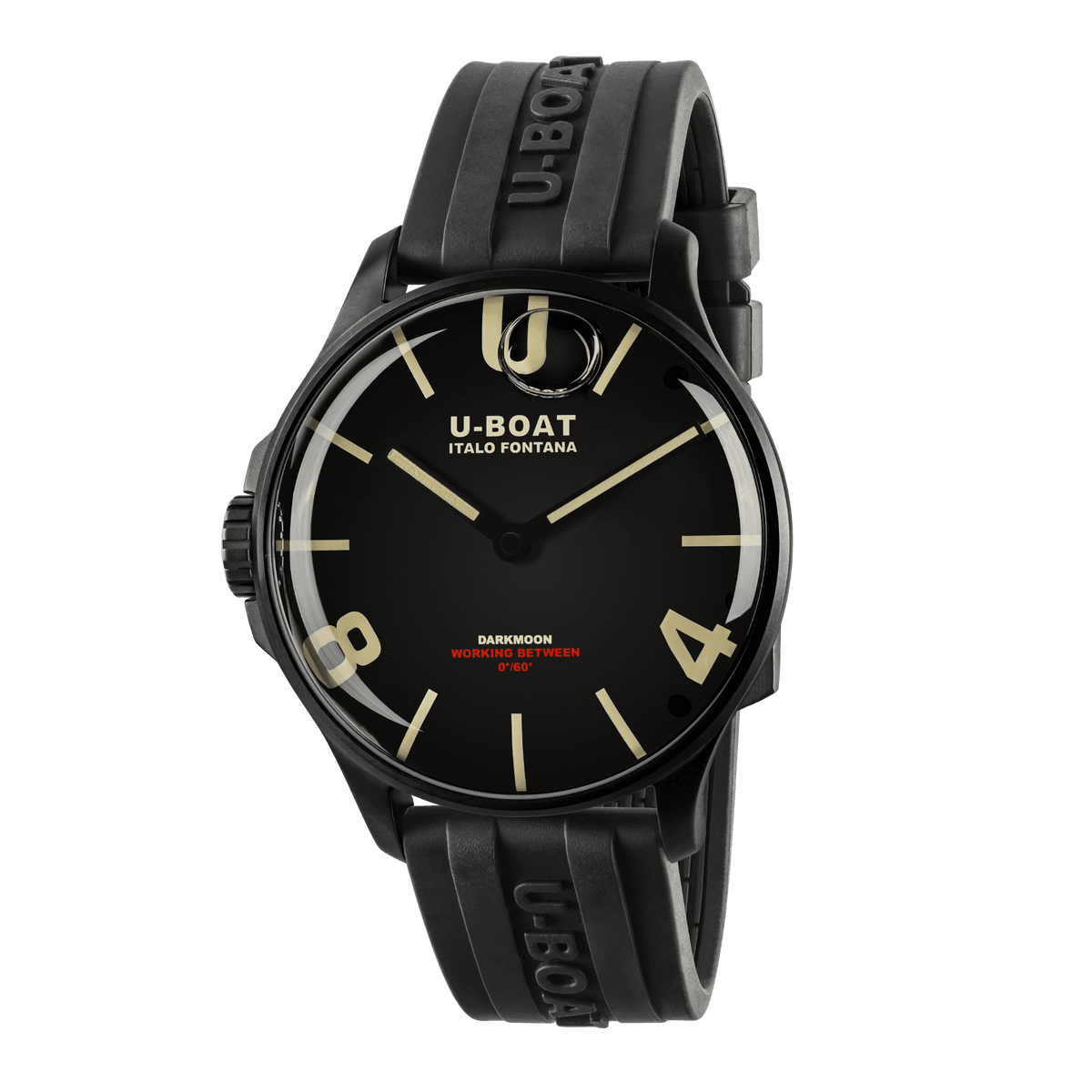 U-Boat Darkmoon Black Pvd 8464/D