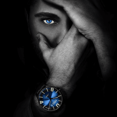 U-Boat Darkmoon Blue Pvd Soleil 8700/E