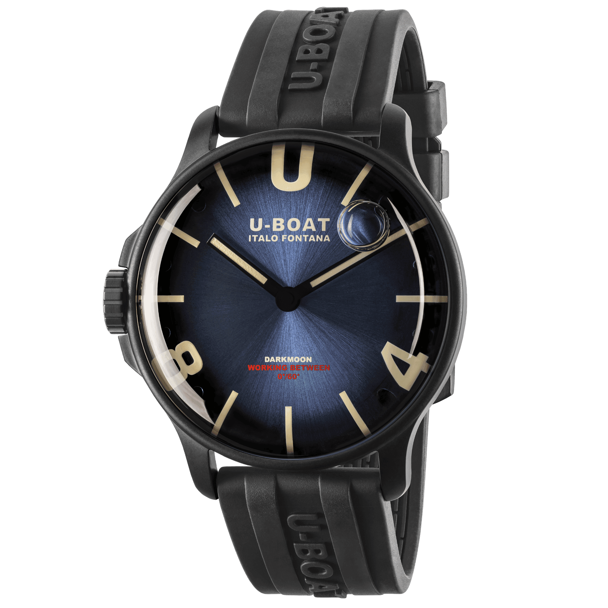 U-Boat Darkmoon Blue Pvd Soleil 8700/E