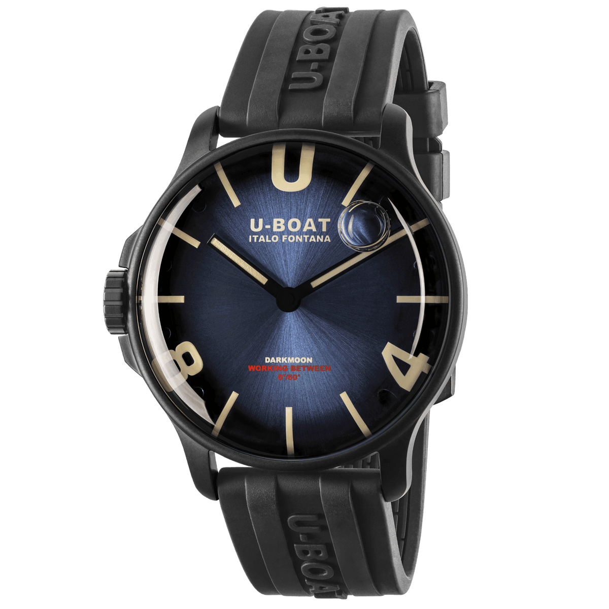 U-Boat Darkmoon Blue Pvd Soleil 8700/E