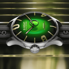 Uboat DARKMOON GREEN SS SOLEIL 8702/E