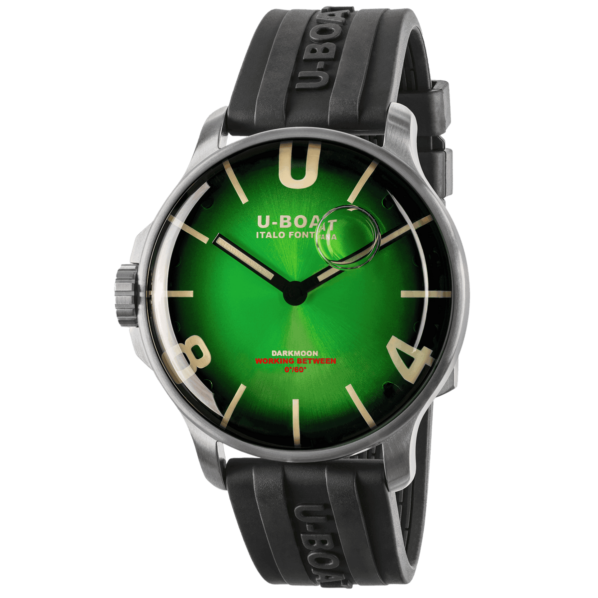 U-Boat Darkmoon Green Ss Soleil 8702/E