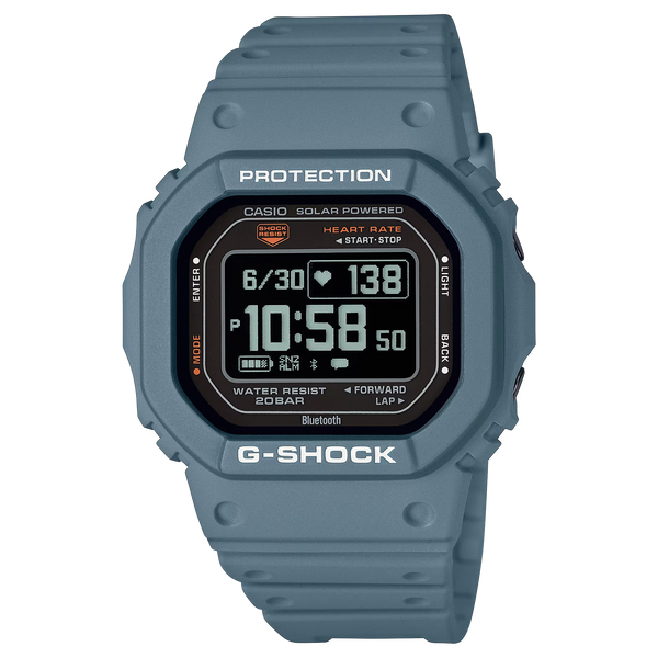 G-Shock DWH5600-2 MOVE PolarTM Heart Rate Monitor Blue