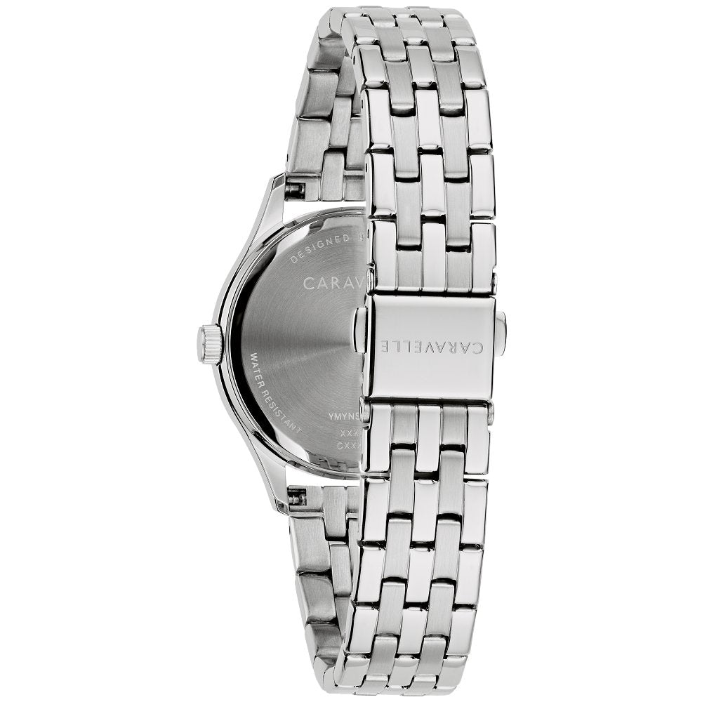 Bulova Caravelle Stainless Steel Classic CAR Ladies Watch Watch 43M124