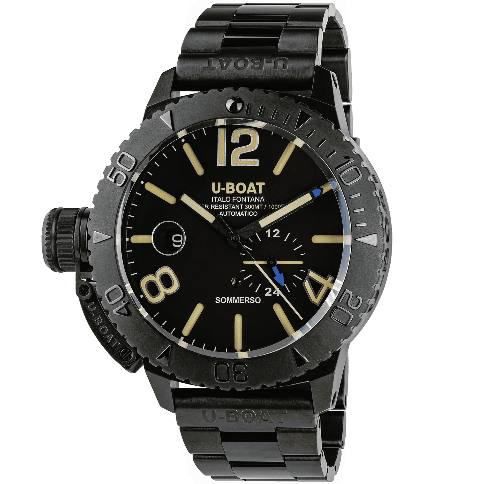 U-Boat Sommerso 46Mm Dlc Bracelet 9015/MT