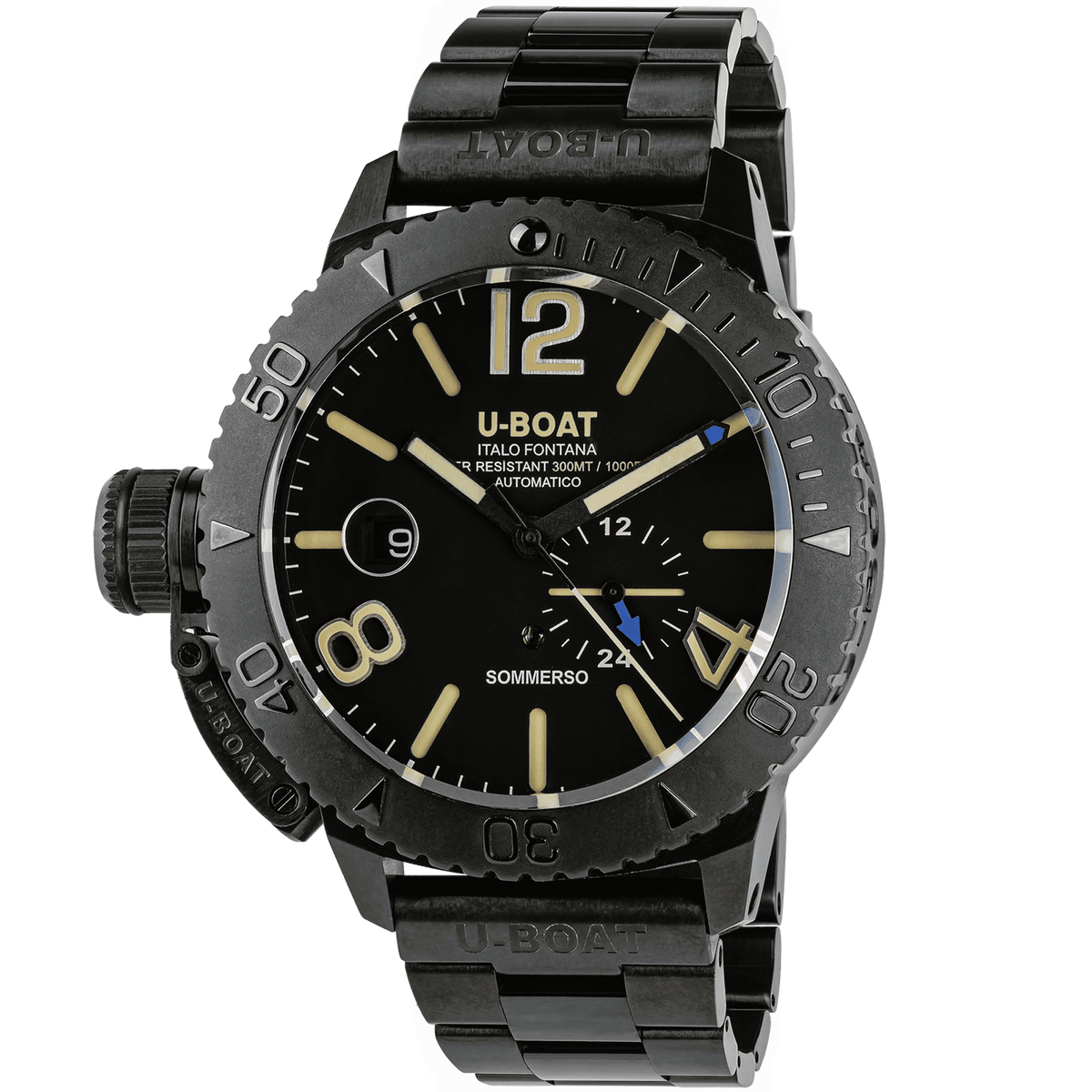 U-Boat Sommerso 46Mm Dlc Bracelet 9015/MT