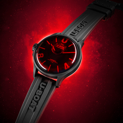 DARKMOON 40 MM RED GLASS PVD 9306