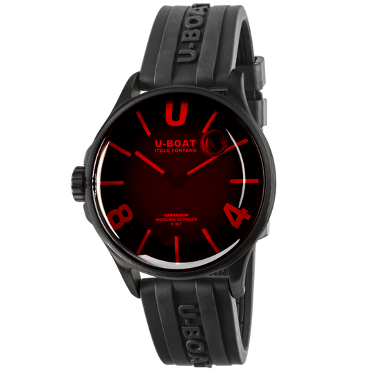 DARKMOON 40 MM RED GLASS PVD 9306