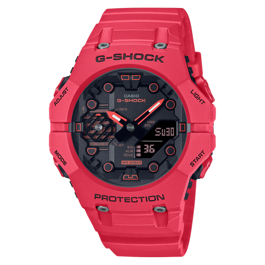 G-Shock GAB001-4A Analog-Digital Carbon Core Bluetooth Red