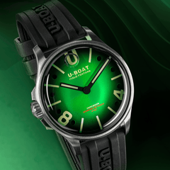 Uboat DARKMOON GREEN SS SOLEIL 9502/B