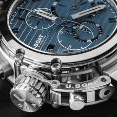 Uboat CHIMERA 46MM CHRONO SS BLU 9589
