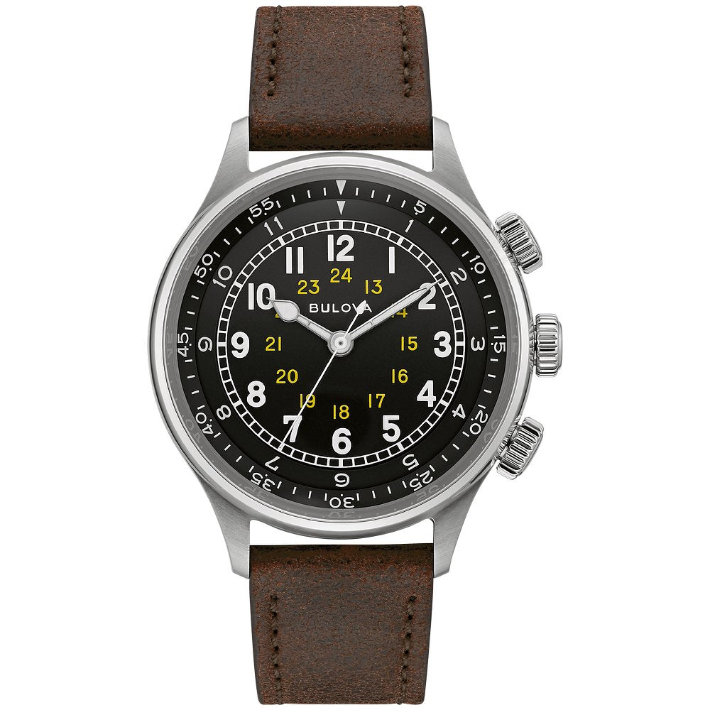 Bulova Stainless Steel Performance Mens Watch Watch 96A245