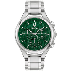 Bulova Stainless Steel Luxury Mens Watch Watch 96A297