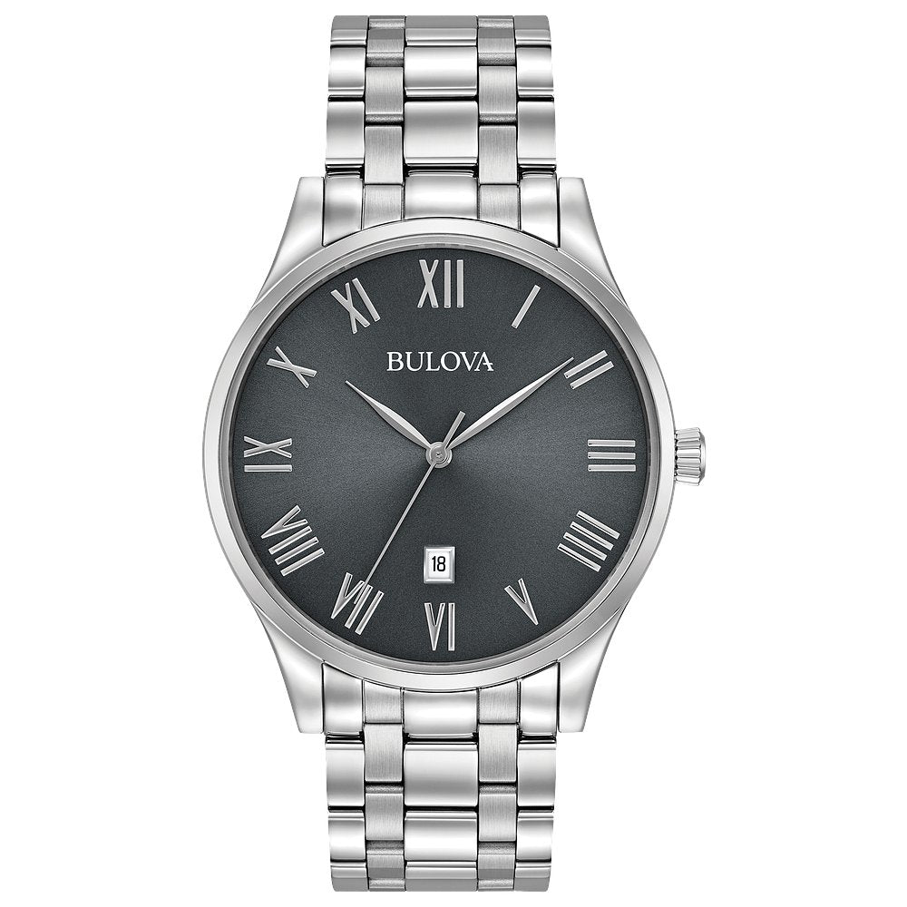 Bulova Stainless Steel Dress/Classic BUL Mens Watch Watch 96B261