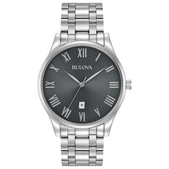 Bulova Stainless Steel Dress/Classic BUL Mens Watch Watch 96B261
