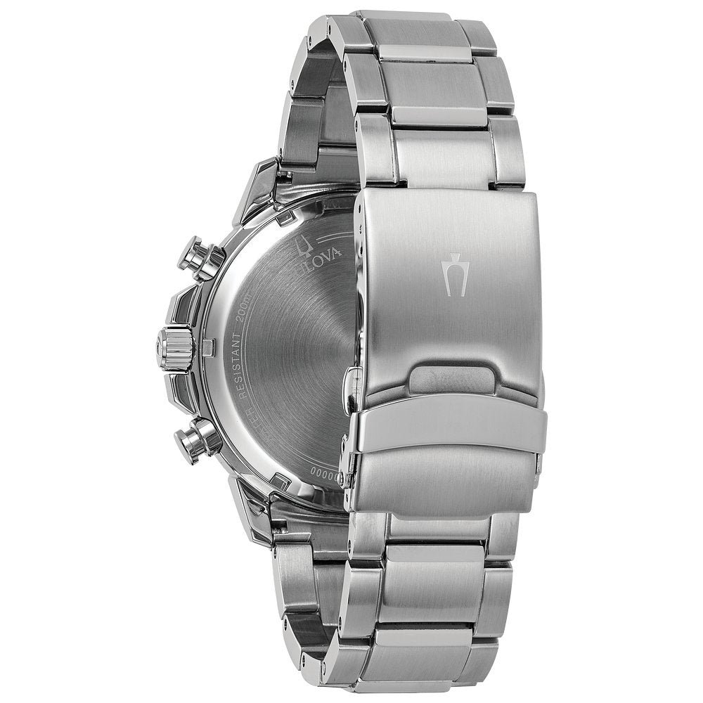 Bulova Stainless Steel Performance Mens Watch Watch 96B272