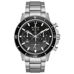 Bulova Stainless Steel Performance Mens Watch Watch 96B272