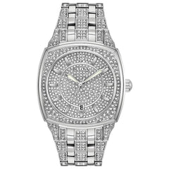 Bulova Stainless Steel Dress/Classic BUL Mens Watch Watch 96B296