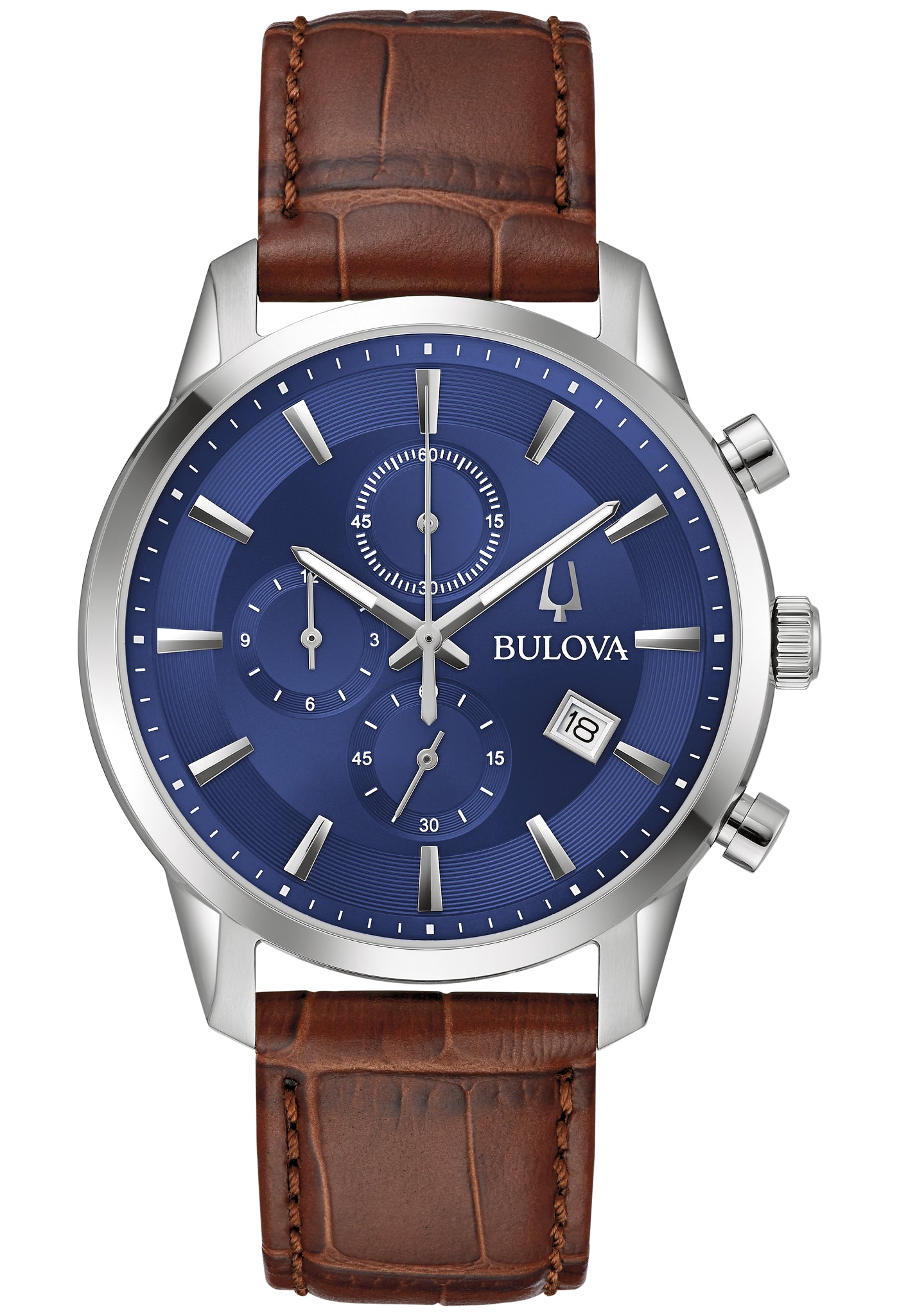 Bulova Stainless Steel Dress/Classic BUL Mens Watch Watch 96B402