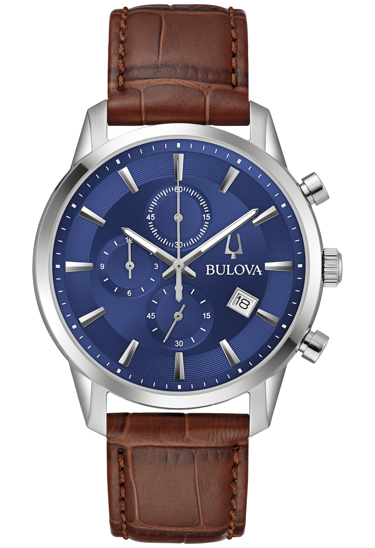 Bulova Stainless Steel Dress/Classic BUL Mens Watch Watch 96B402