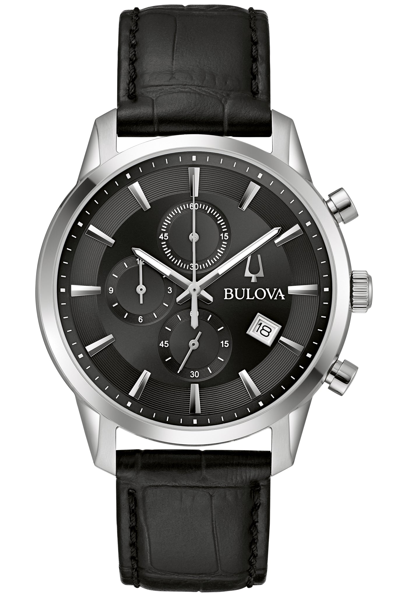 Bulova Stainless Steel Dress/Classic BUL Mens Watch Watch 96B403