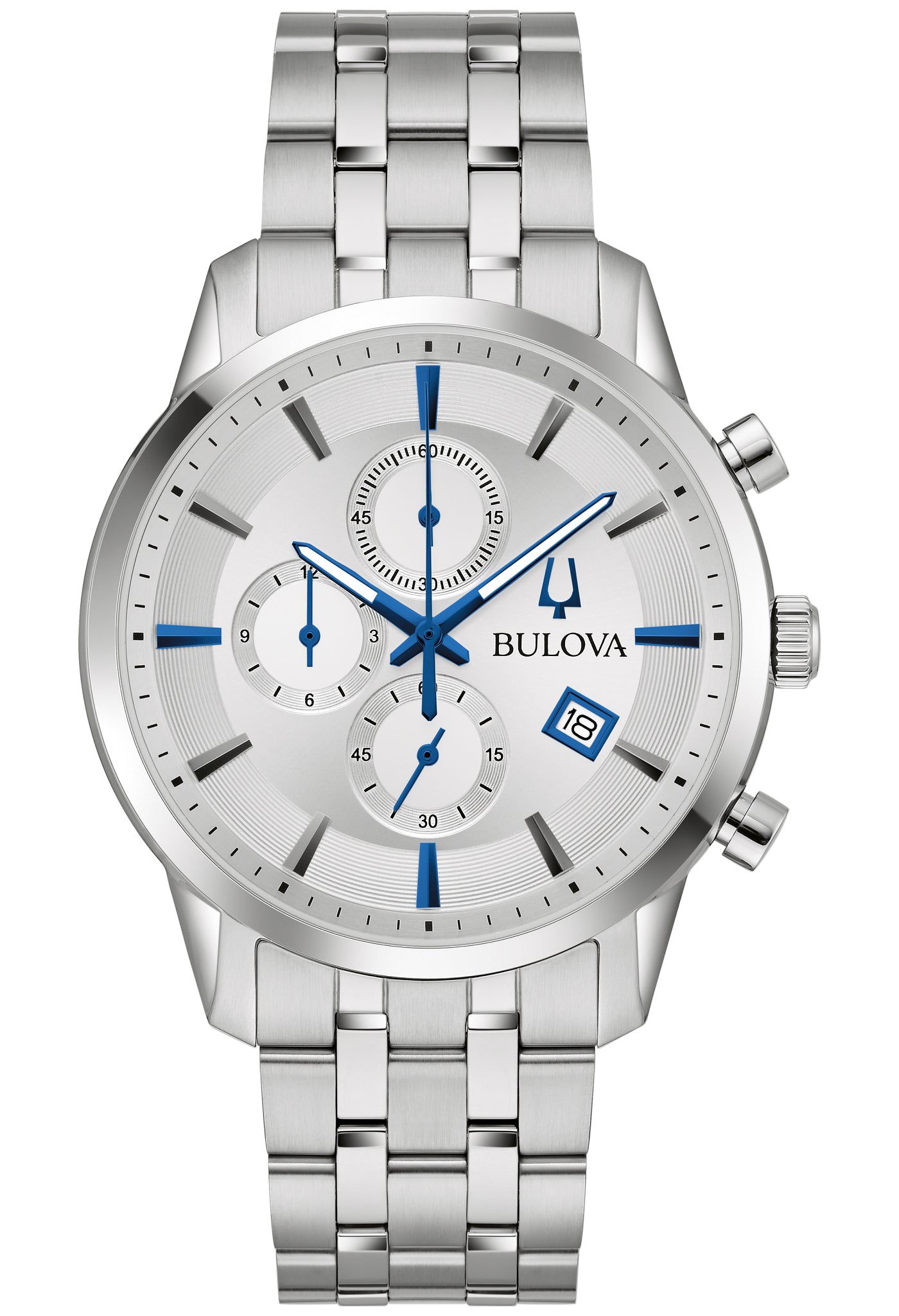 Bulova Stainless Steel Dress/Classic BUL Mens Watch Watch 96B404