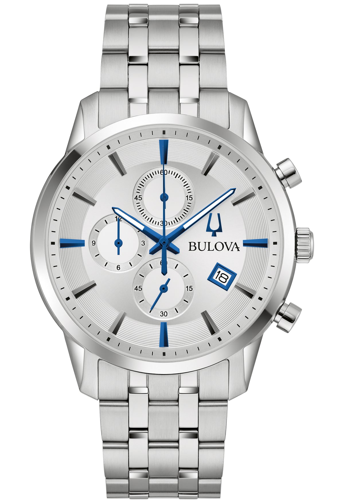 Bulova Stainless Steel Dress/Classic BUL Mens Watch Watch 96B404