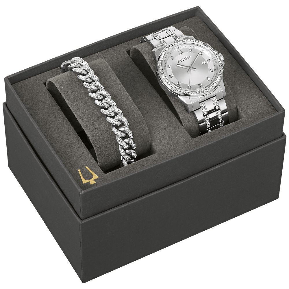 Bulova Stainless Steel Dress/Classic BUL Mens Watch Watch 96K114