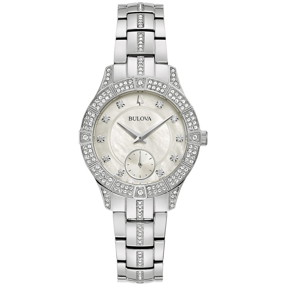 Bulova Stainless Steel Dress/Classic BUL Ladies Watch Watch 96L291