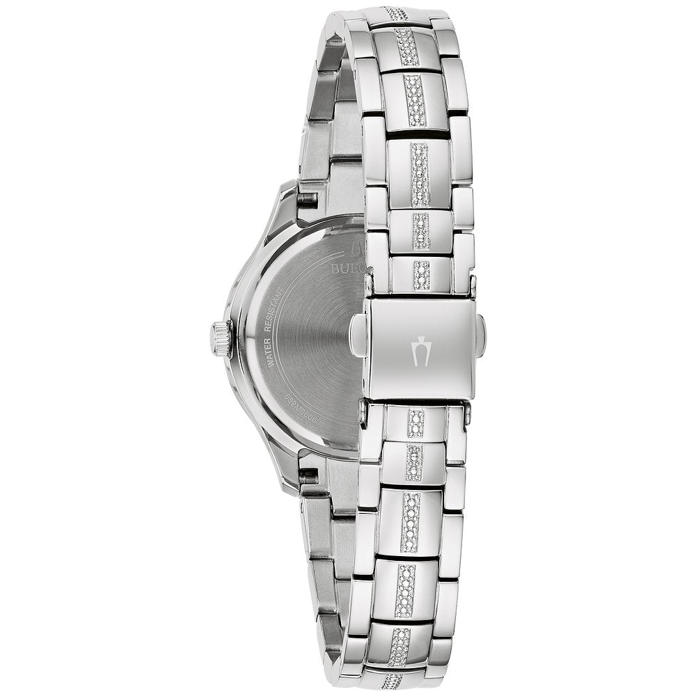 Bulova Stainless Steel Dress/Classic BUL Ladies Watch Watch 96L291