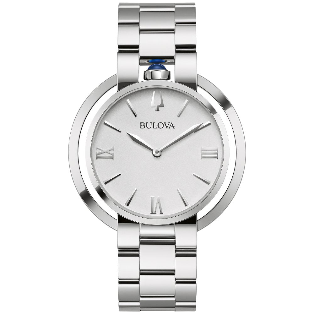 Bulova Stainless Steel Dress/Classic BUL Ladies Watch Watch 96L306