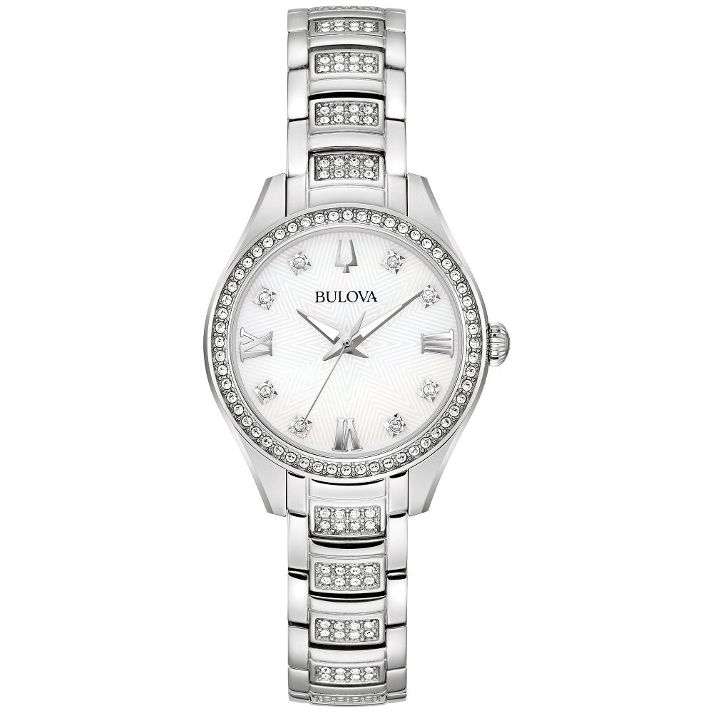 Bulova Stainless Steel Dress/Classic BUL Ladies Watch Watch 96L311