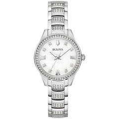 Bulova Stainless Steel Dress/Classic BUL Ladies Watch Watch 96L311