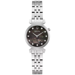 Bulova Stainless Steel Dress/Classic BUL Ladies Watch Watch 96P221