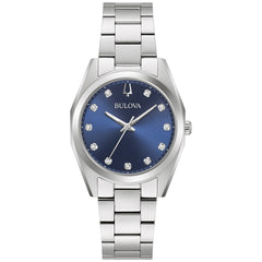 Bulova Stainless Steel Dress/Classic BUL Ladies Watch Watch 96P229