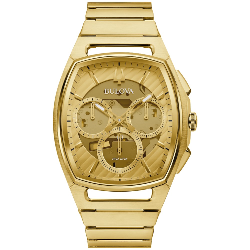 Bulova Stainless Steel Luxury Mens Watch Watch 97A160