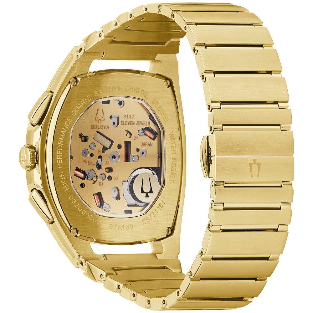 Bulova Stainless Steel Luxury Mens Watch Watch 97A160