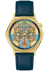 Bulova Stainless Steel Frank Lloyd Wright Mens Watch Watch 97A177
