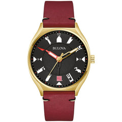 Bulova Stainless Steel Frank Lloyd Wright Mens Watch Watch 97A192
